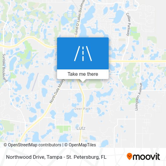 Mapa de Northwood Drive