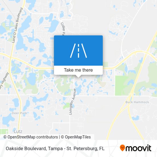 Mapa de Oakside Boulevard