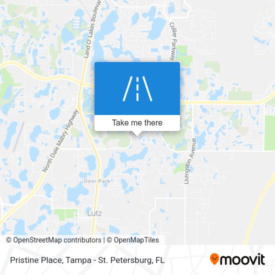 Pristine Place map