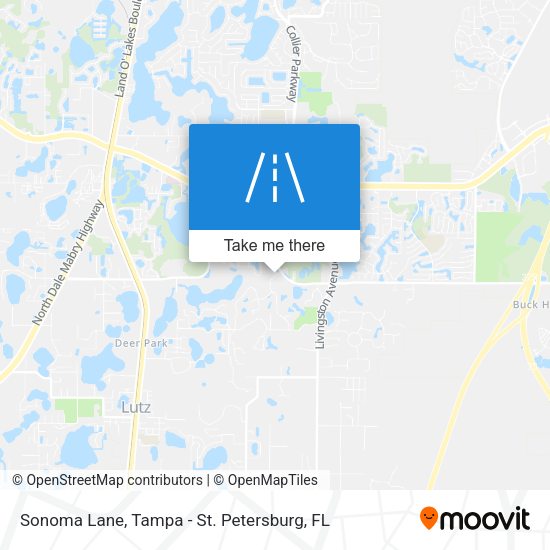 Sonoma Lane map