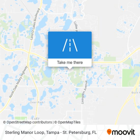 Sterling Manor Loop map