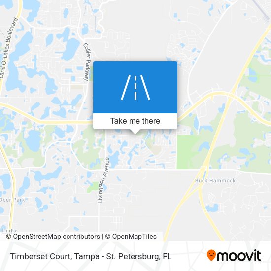 Timberset Court map