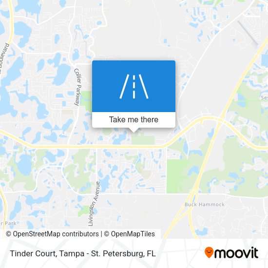 Tinder Court map