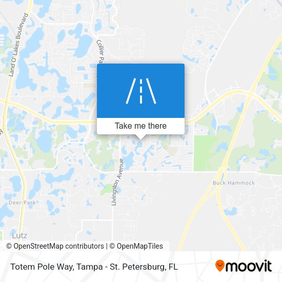 Totem Pole Way map