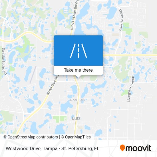 Westwood Drive map