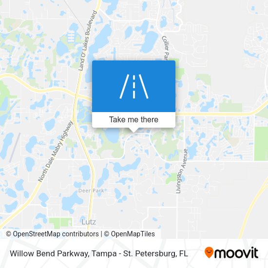 Mapa de Willow Bend Parkway