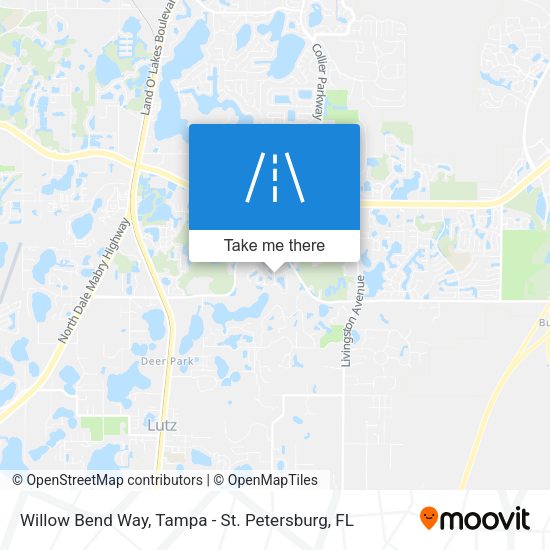 Willow Bend Way map