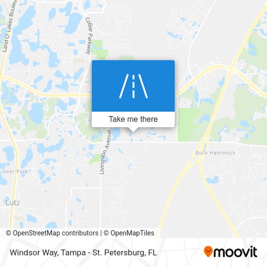Windsor Way map