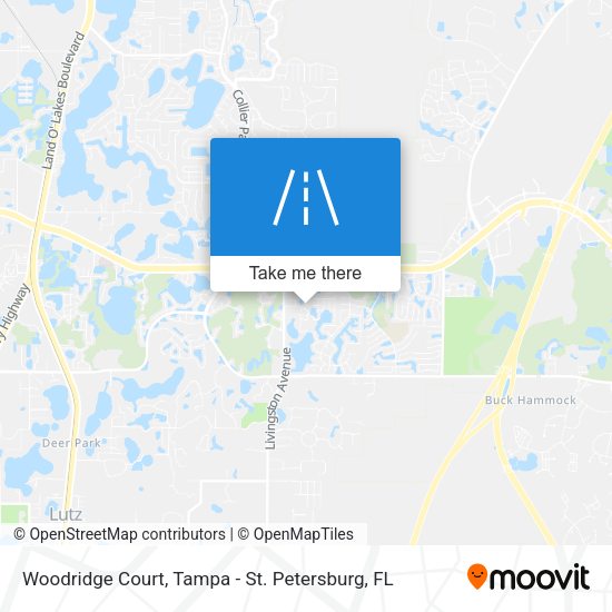 Mapa de Woodridge Court