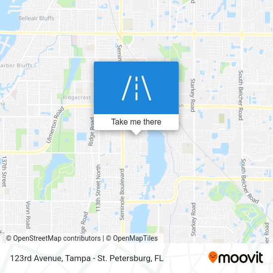 Mapa de 123rd Avenue