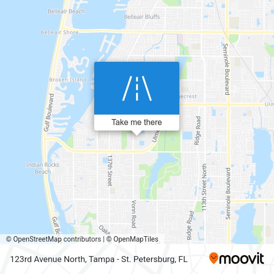 123rd Avenue North map