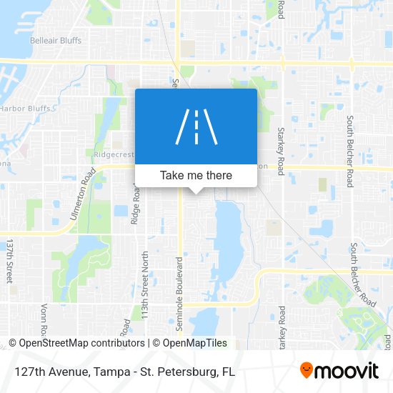 127th Avenue map