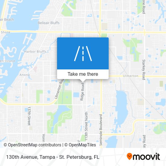 Mapa de 130th Avenue