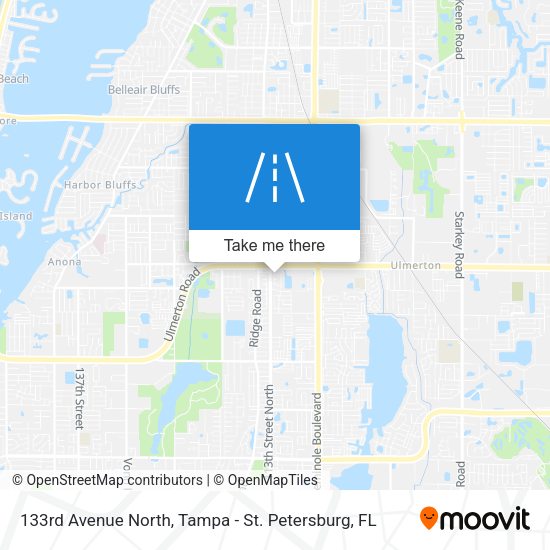 Mapa de 133rd Avenue North