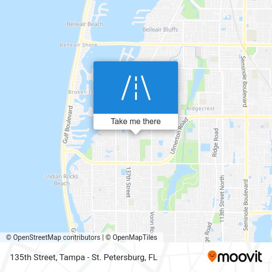 Mapa de 135th Street