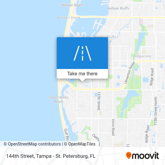 Mapa de 144th Street