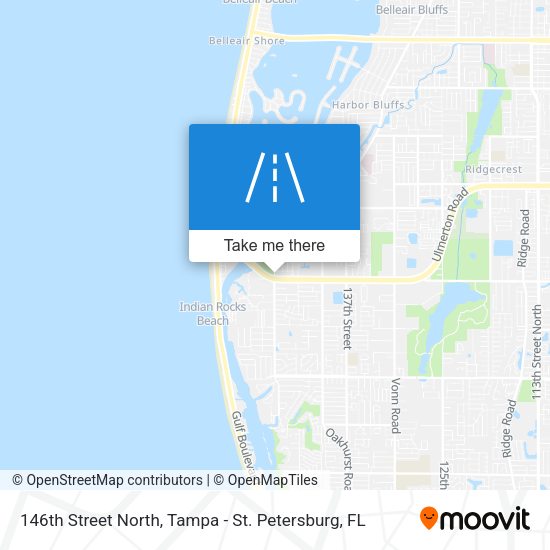 146th Street North map