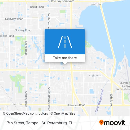17th Street map