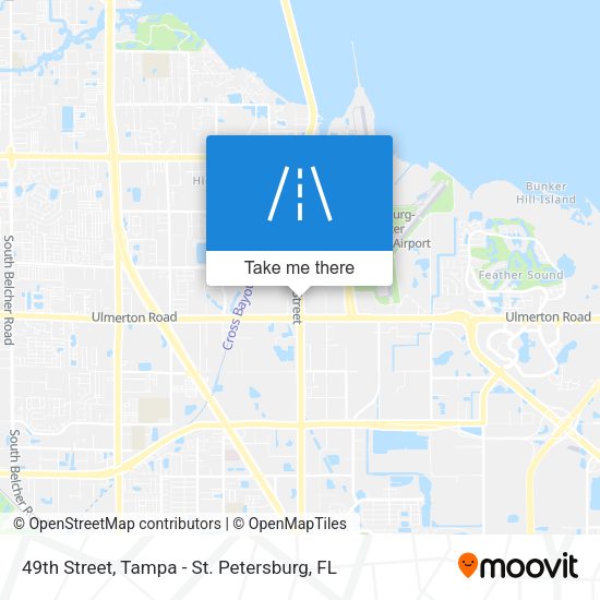 49th Street map