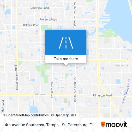 Mapa de 4th Avenue Southeast
