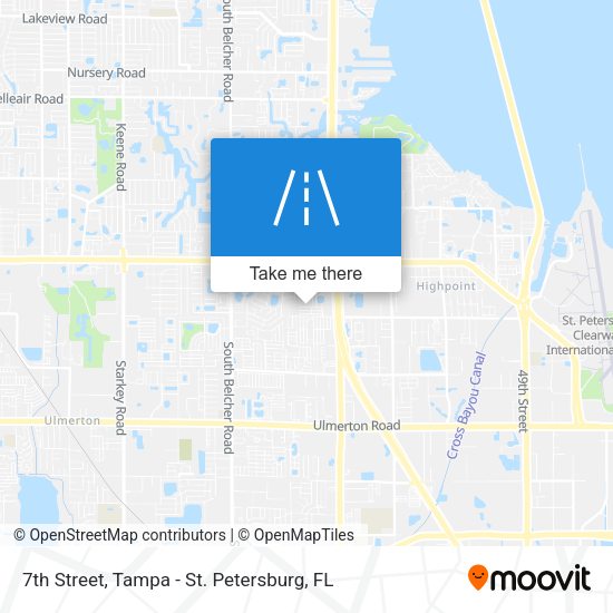 7th Street map
