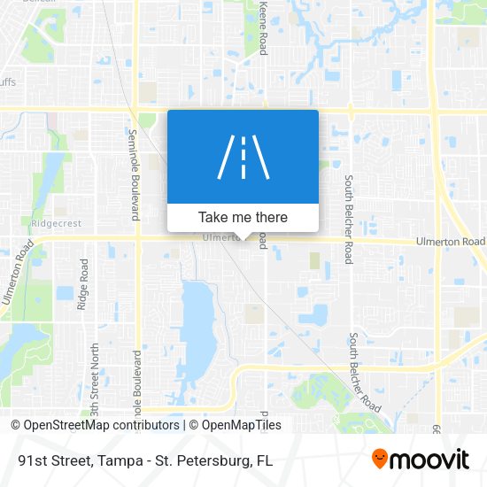 Mapa de 91st Street