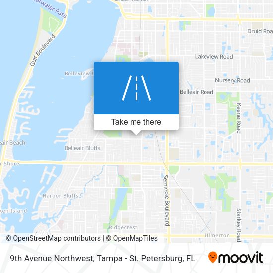 Mapa de 9th Avenue Northwest