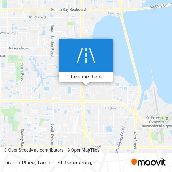 Aaron Place map