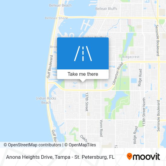 Mapa de Anona Heights Drive