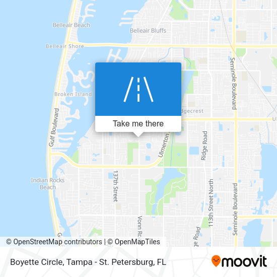 Boyette Circle map