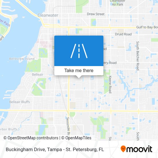 Buckingham Drive map