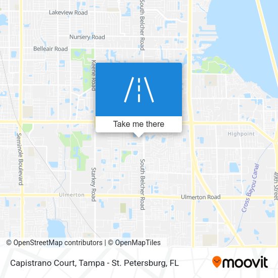 Capistrano Court map