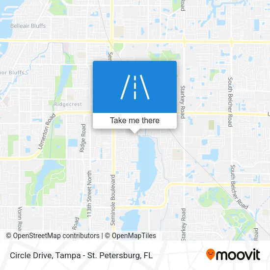 Circle Drive map