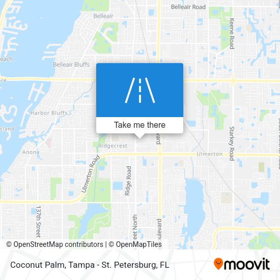 Coconut Palm map