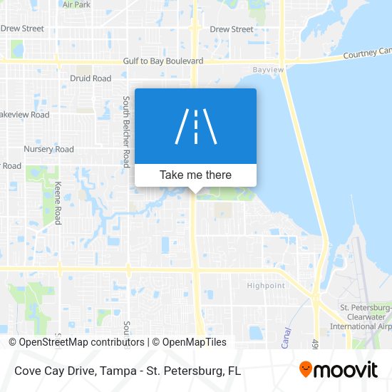 Cove Cay Drive map