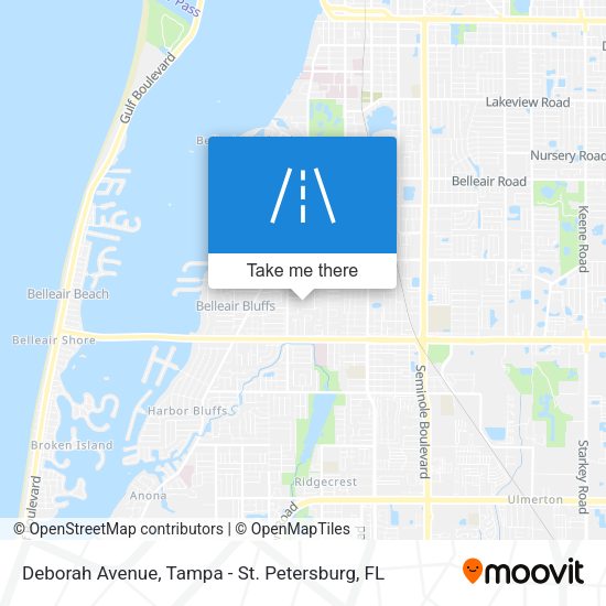 Deborah Avenue map