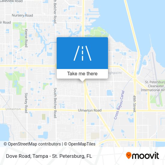 Mapa de Dove Road