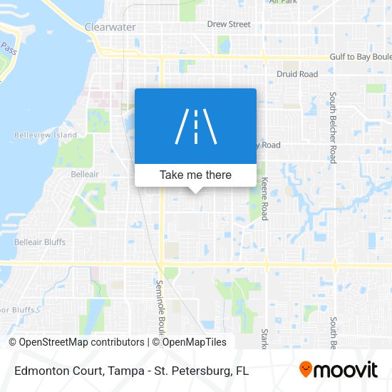Mapa de Edmonton Court