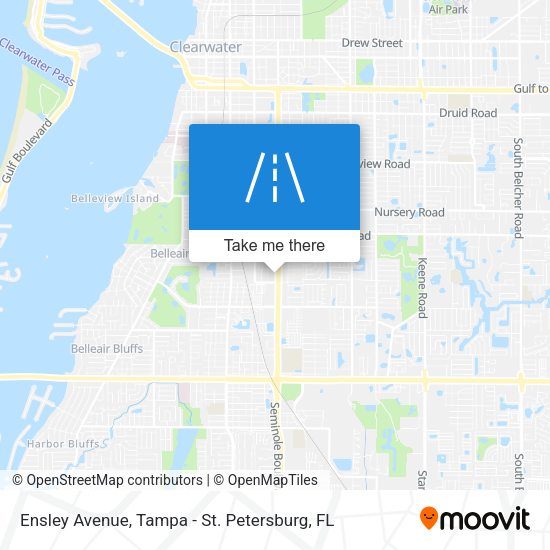 Mapa de Ensley Avenue