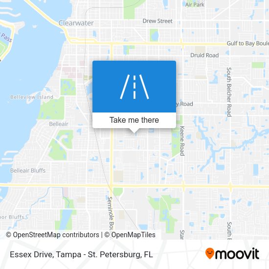 Essex Drive map