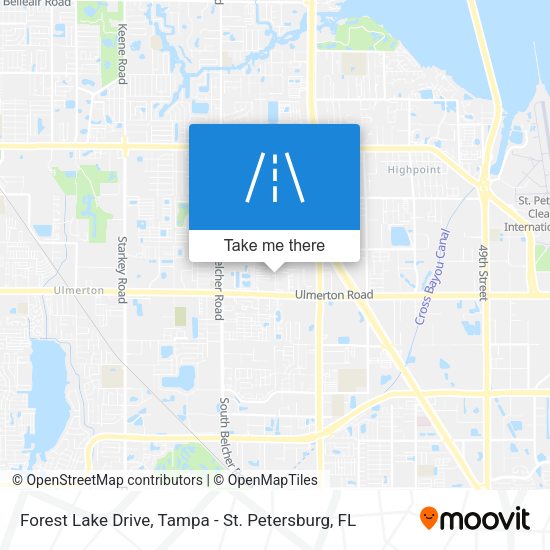 Mapa de Forest Lake Drive