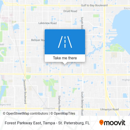 Forest Parkway East map