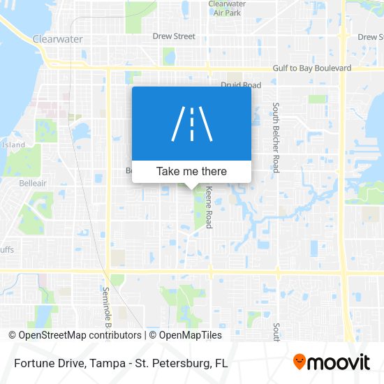 Fortune Drive map