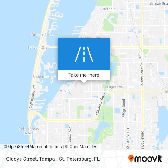 Gladys Street map
