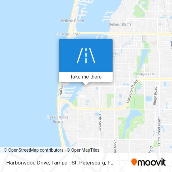 Harborwood Drive map