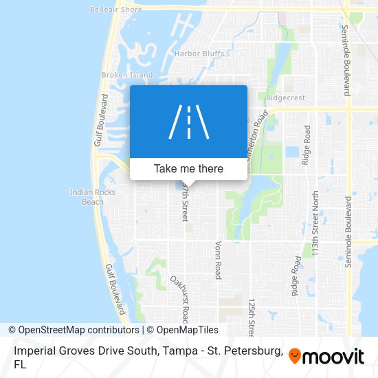 Mapa de Imperial Groves Drive South