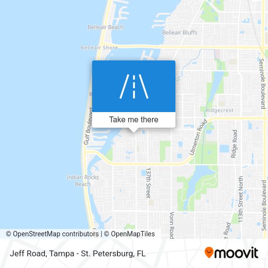 Mapa de Jeff Road