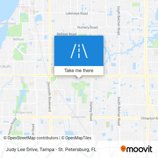Judy Lee Drive map