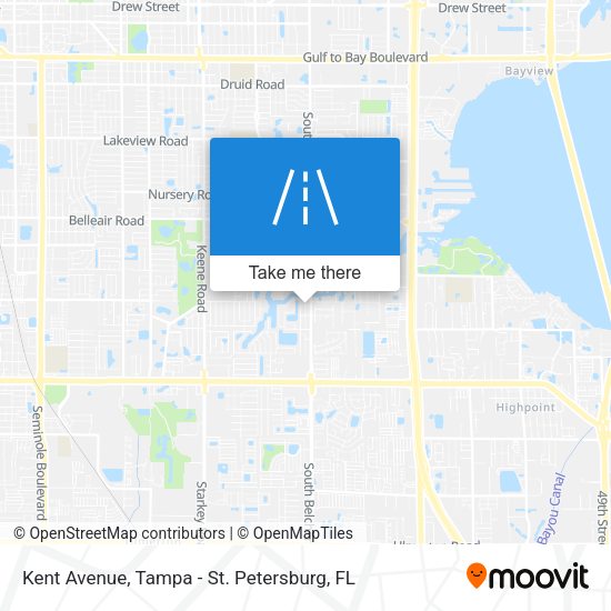 Kent Avenue map