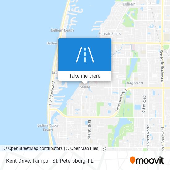 Mapa de Kent Drive